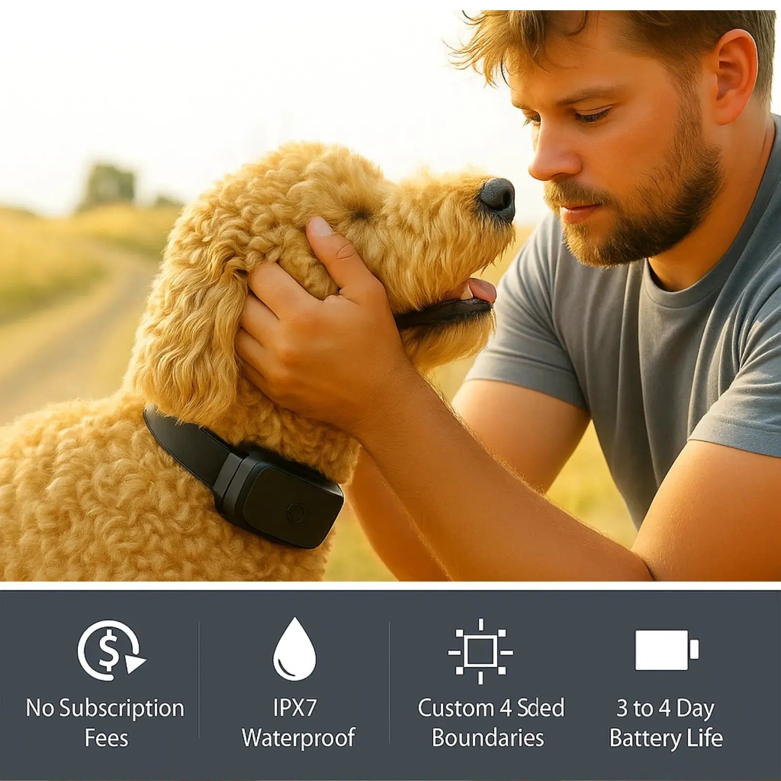 Petmaxbox Wireless GPS Dog Fence Pro Series Petmaxbox