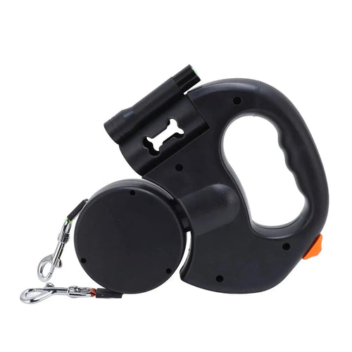 Petmaxbox Dual Retractable Dog Leash with Lights Petmaxbox
