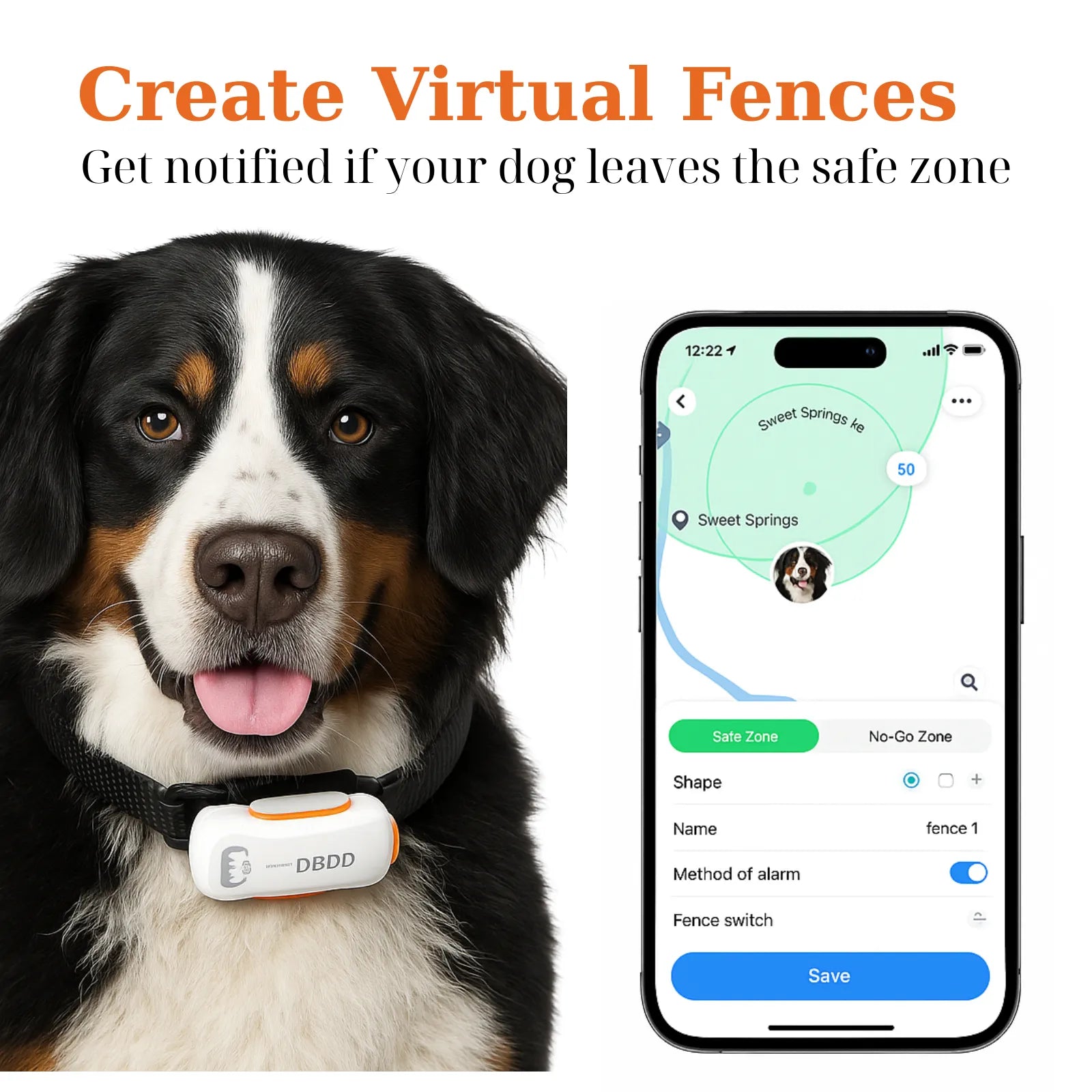 Petmaxbox DBDD Premium GPS Dog Tracker - Petmaxbox